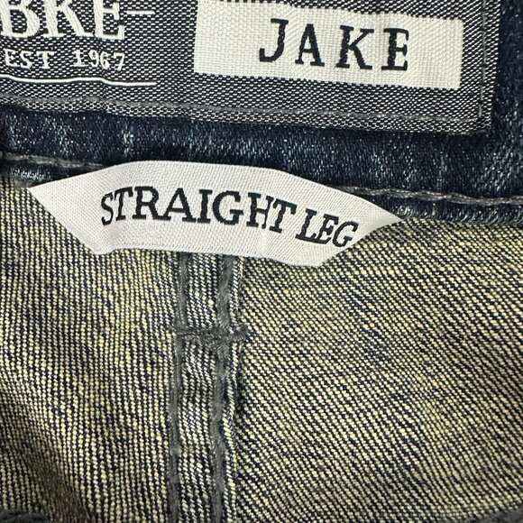 BKE Jake Straight Leg Denim Jeans Womens Size 32R Medium Wash Blue Classic Fit - Picture 2 of 10